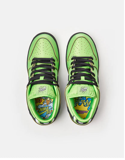 Nike SB Dunk Low Pro QS x The Powerpuff Girls 'Buttercup' - Funky Insole