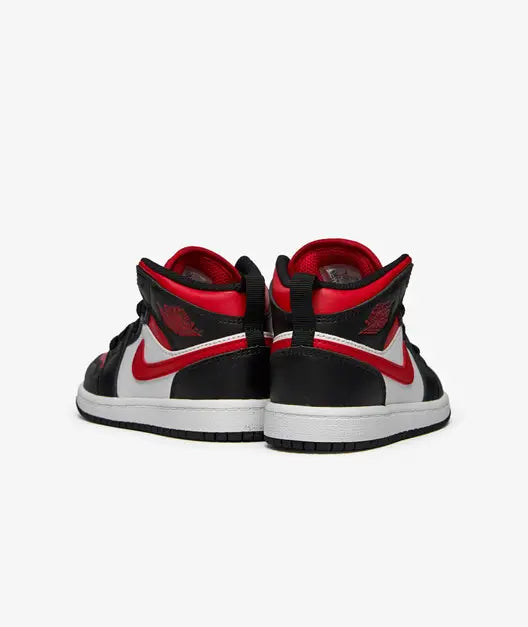 Jordan 1 Mid 'Fire Red' (PS) - Funky Insole