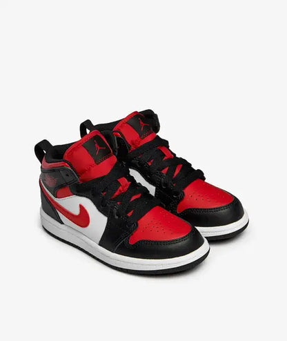 Jordan 1 Mid 'Fire Red' (PS) - Funky Insole