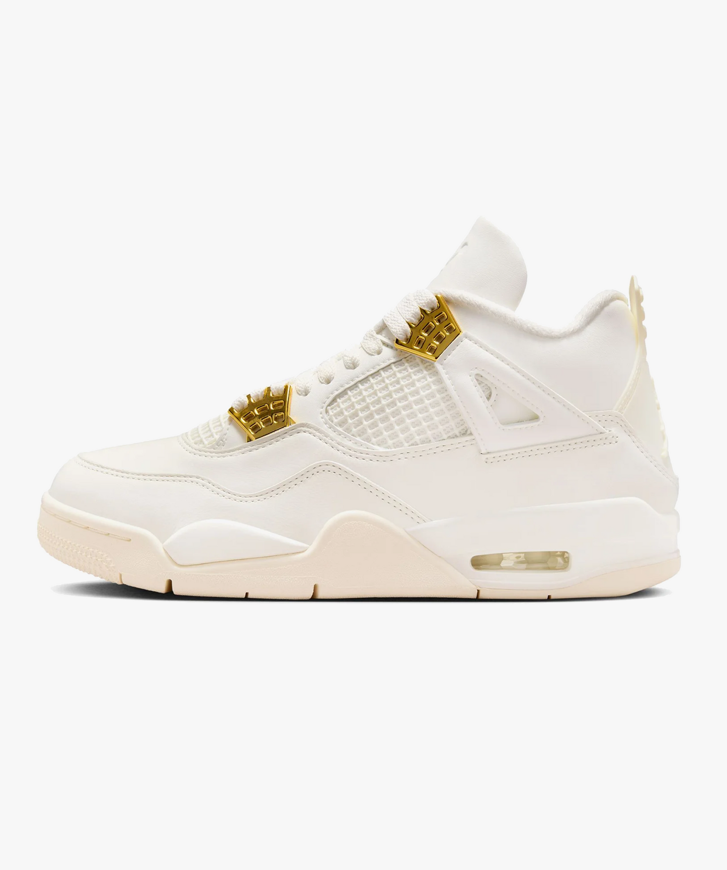 Jordan 4 Retro 'Metallic Gold' (Women's) - Funky Insole