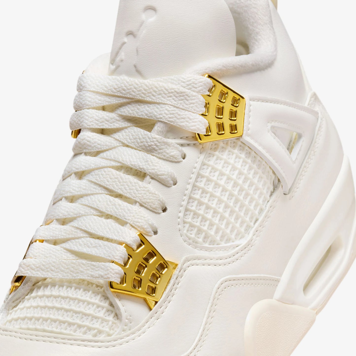 Jordan 4 Retro 'Metallic Gold' (Women's) - Funky Insole