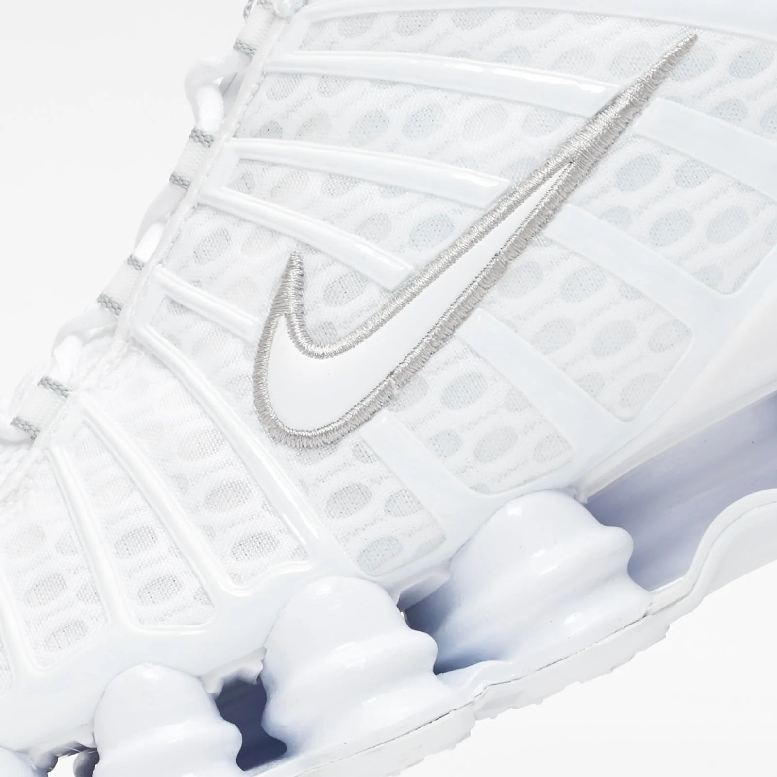 Nike Shox TL 'White Silver' (Women's) - Funky Insole