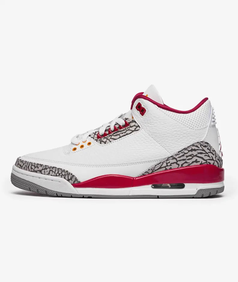 Jordan 3 Retro 'Cardinal Red' - Funky Insole