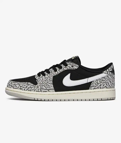 Jordan 1 Retro Low OG 'Black Cement' - Funky Insole