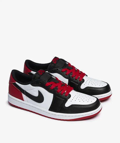 Jordan 1 Retro Low OG 'Black Toe' - Funky Insole