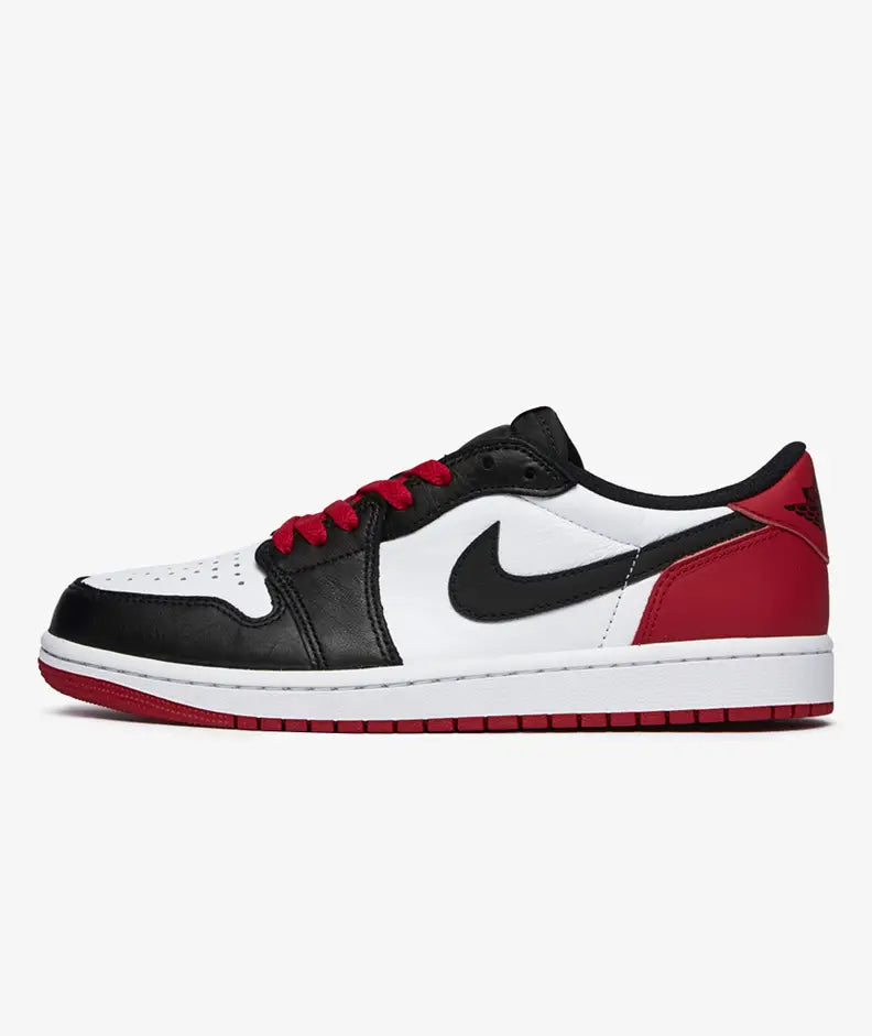 Jordan 1 Retro Low OG 'Black Toe' - Funky Insole