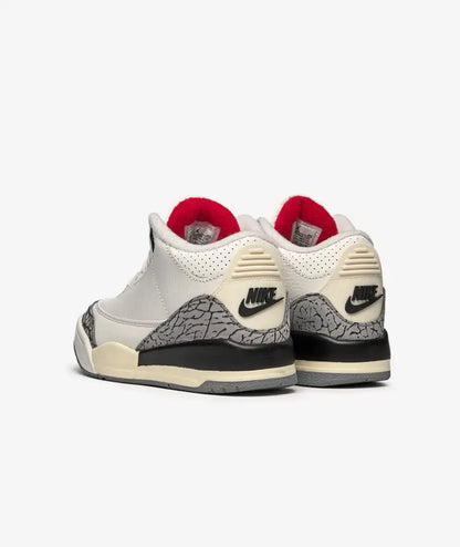 Jordan 3 Retro 'White Cement Reimagined' (PS) - Funky Insole