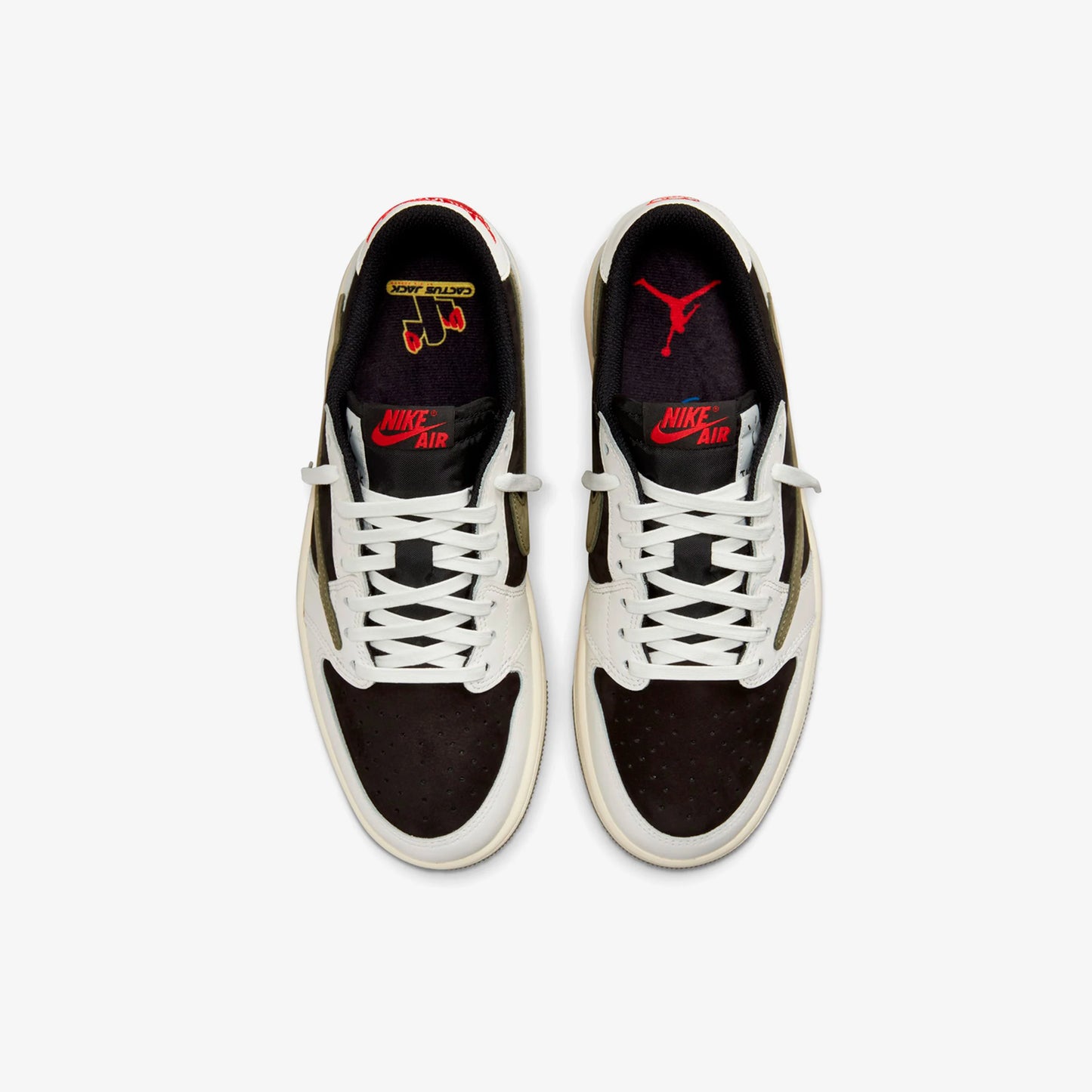 Travis Scott x Jordan 1 Retro Low OG SP Olive (W) - Funky Insole