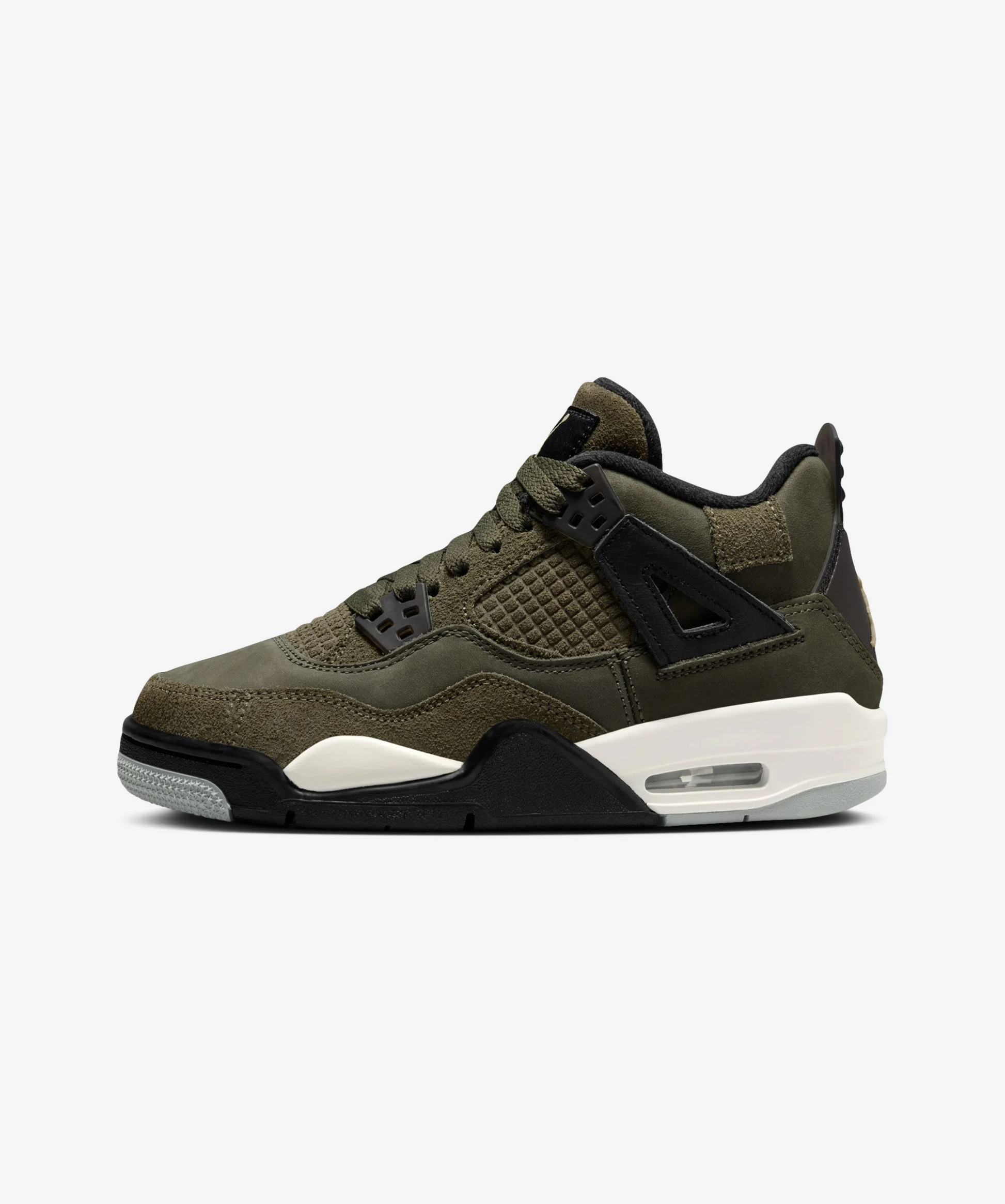 Jordan 4 Retro SE Craft 'Medium Olive' (GS) - Funky Insole