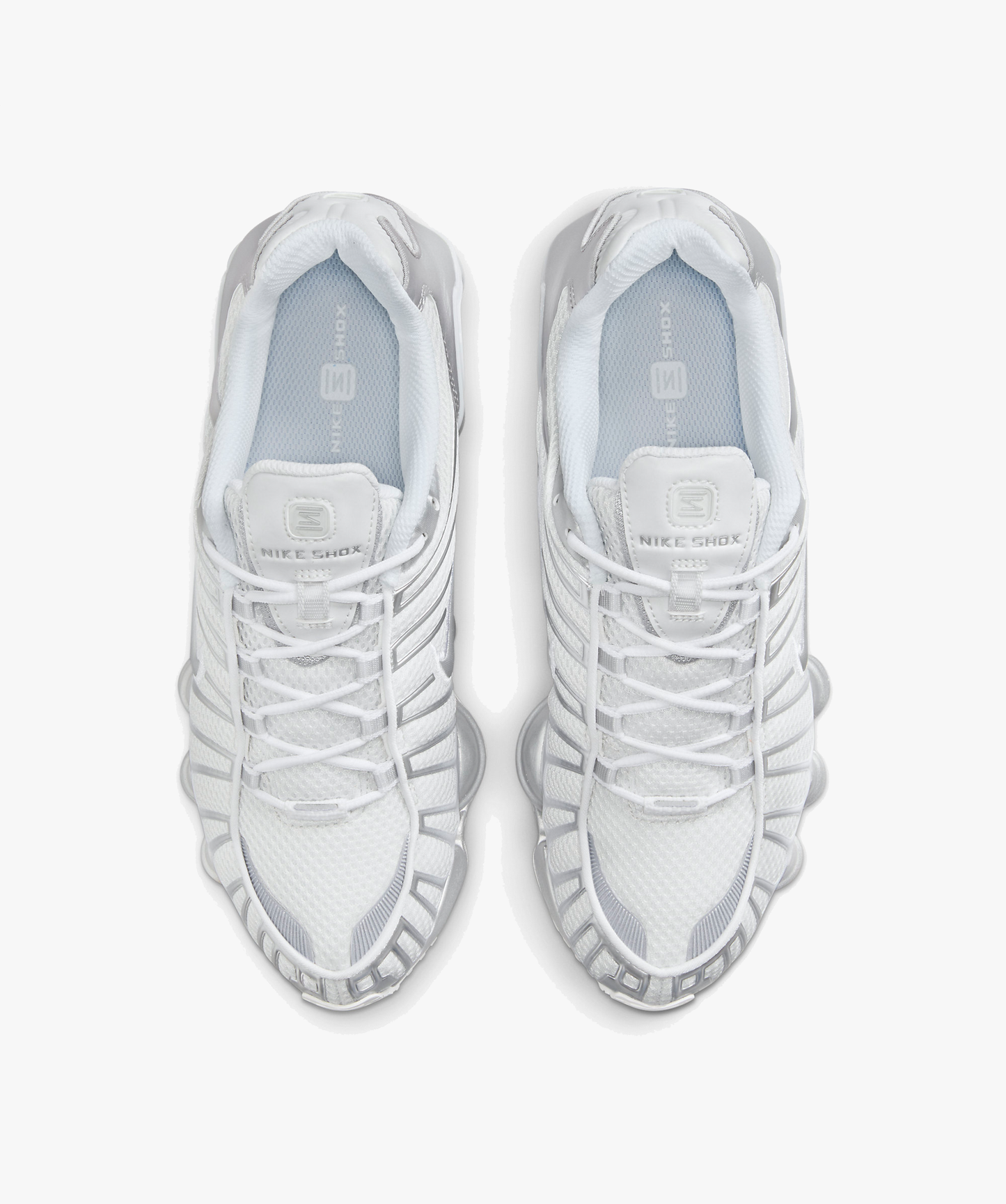 Nike Shox TL 'White Chrome' (Women's) - Funky Insole