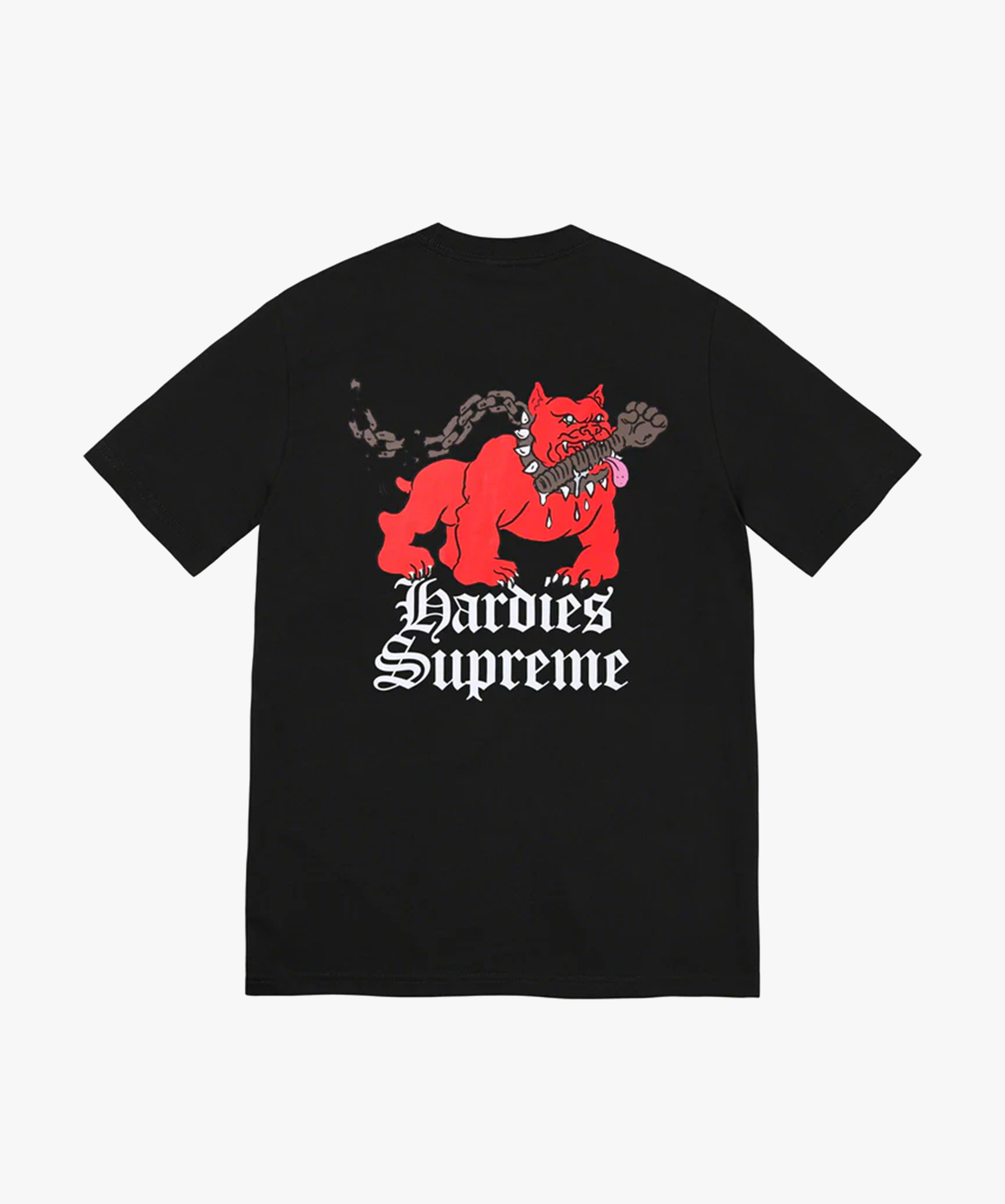 Supreme x Hardies Dog Tee Black - Funky Insole