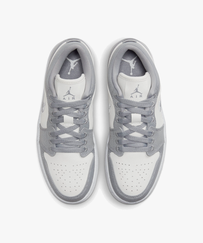 Jordan 1 Low SE 'Light Steel Grey' (Women's) - Funky Insole