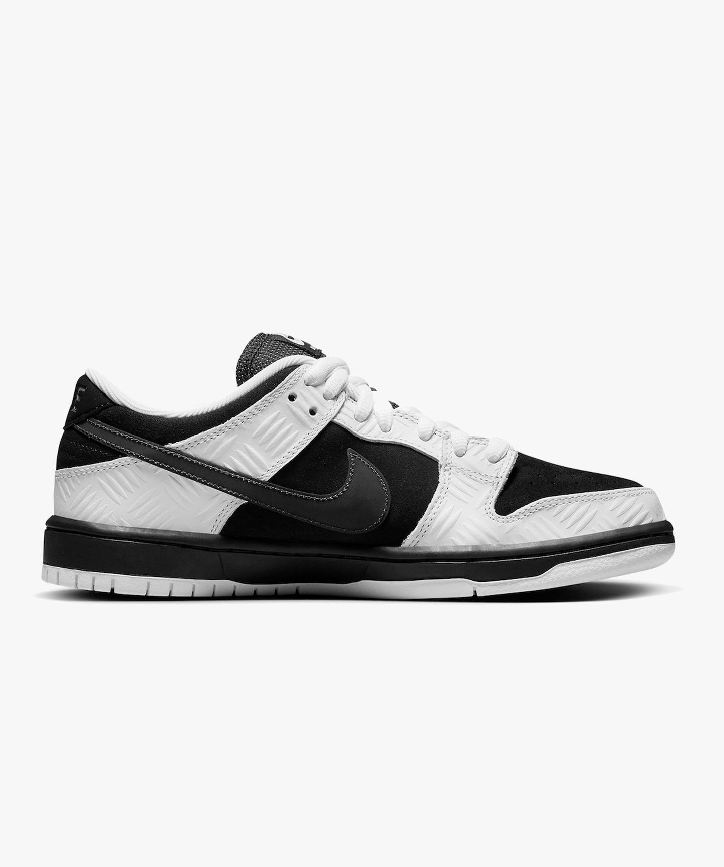 Nike SB Dunk Low Pro x TIGHTBOOTH 'Black and White' - Funky Insole