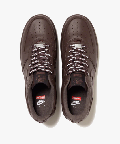 Nike/ Supreme Air Force 1 'Baroque Brown' - Funky Insole