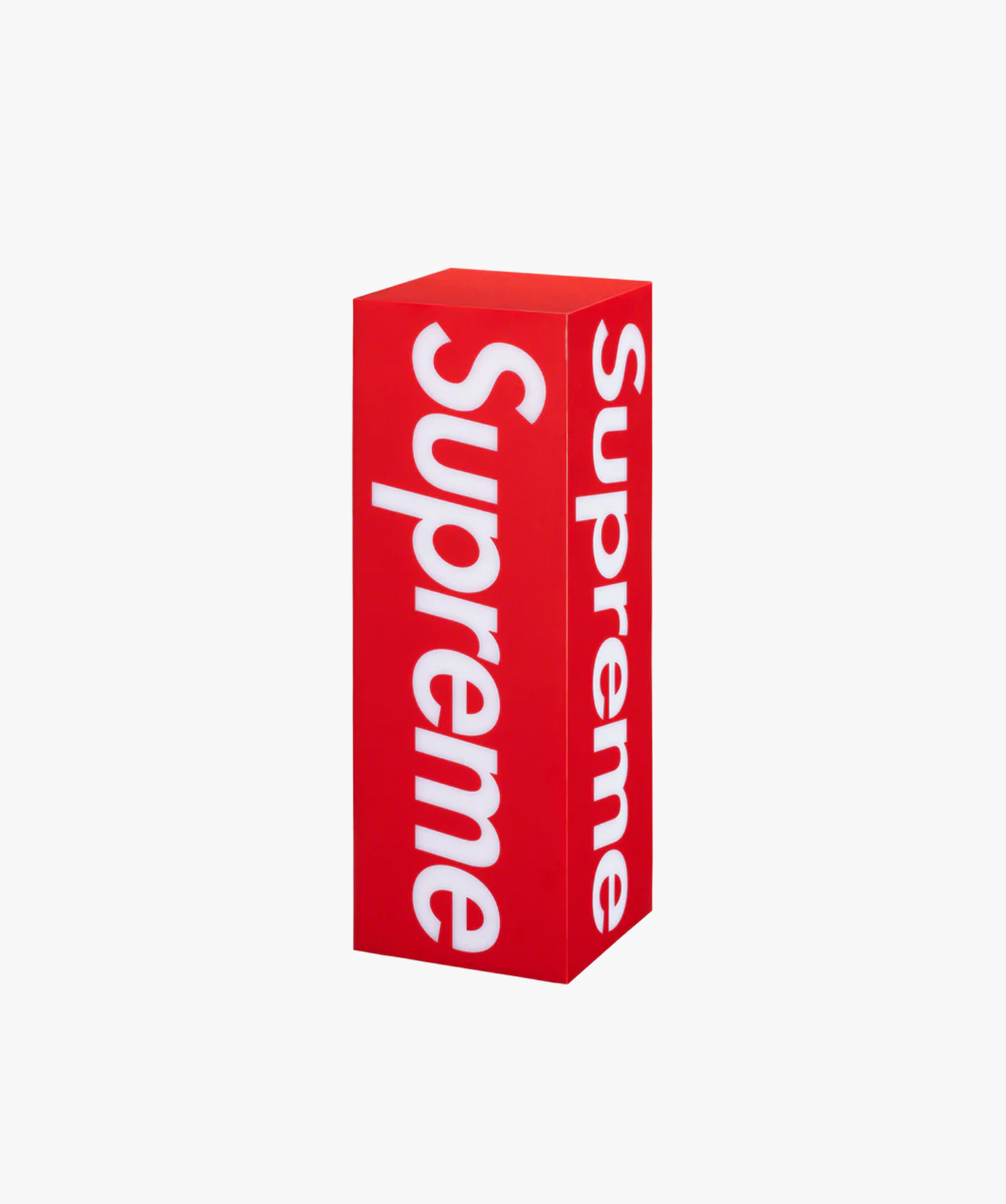 Supreme box logo on sale red on red