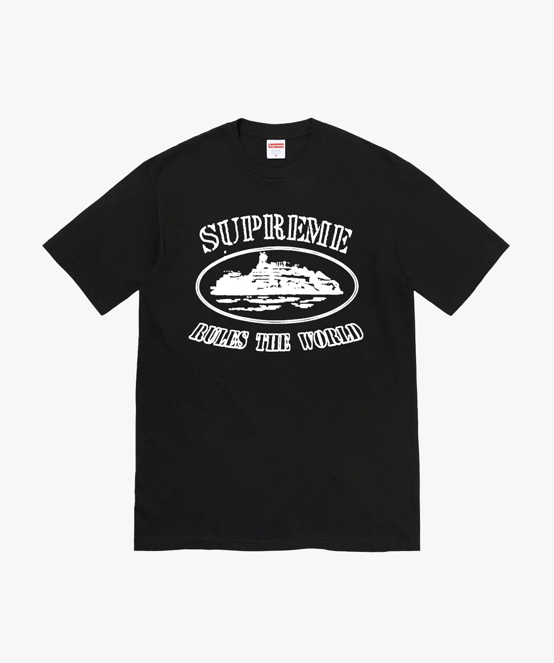 Supreme x Corteiz Rules The World Tee 'Black' – Funky Insole