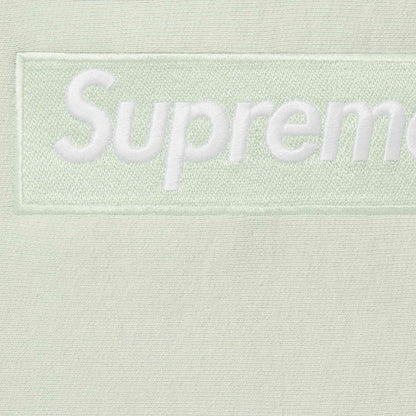 Supreme Box Logo Hooded Sweatshirt Light Green (2023) - Funky Insole