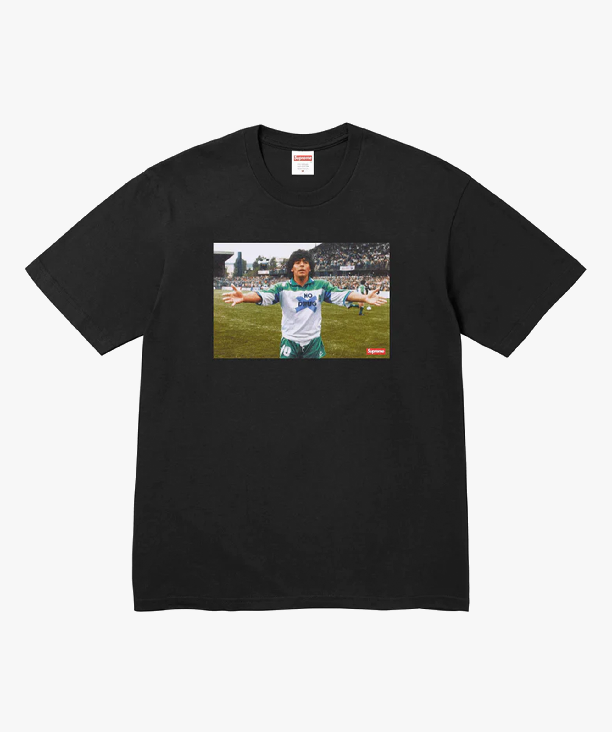 Supreme Maradona Tee Black - Funky Insole