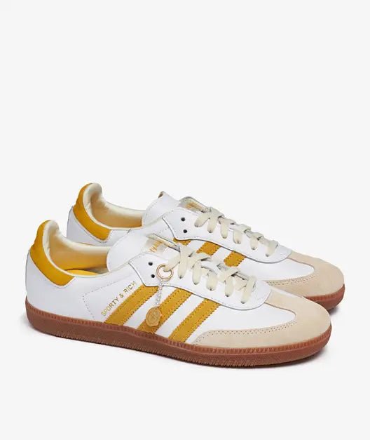 adidas Samba OG x Sporty & Rich 'White Bold Gold' - Funky Insole