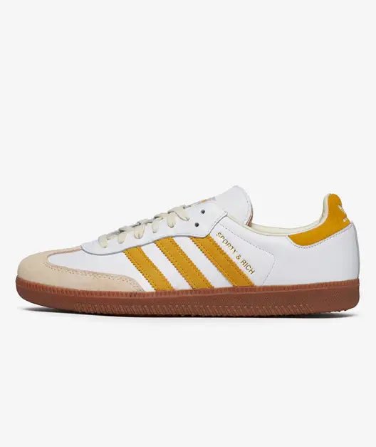 adidas Samba OG x Sporty & Rich 'White Bold Gold' - Funky Insole