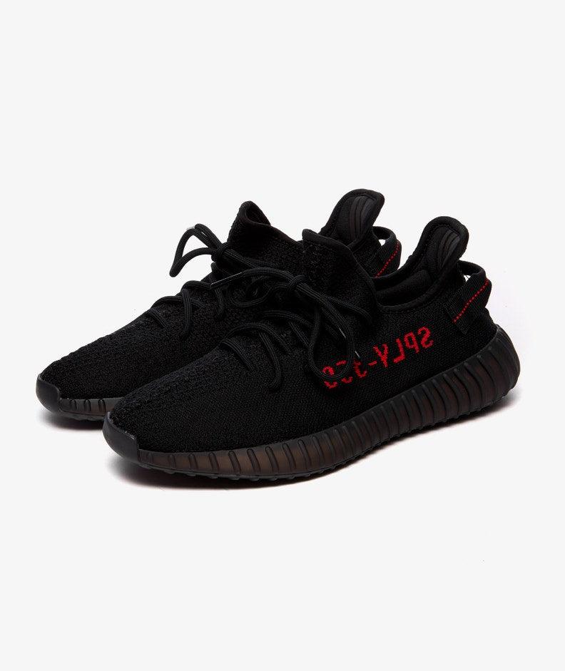 adidas YEEZY Boost 350 V2 'Black Red' - Funky Insole