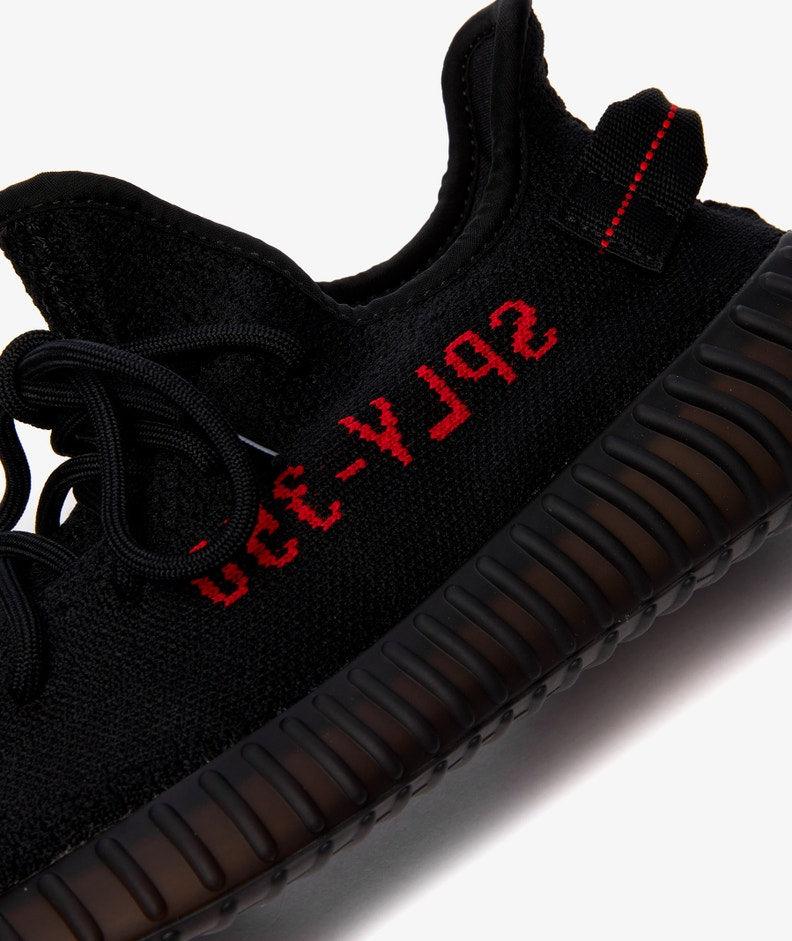 adidas YEEZY Boost 350 V2 'Black Red' - Funky Insole