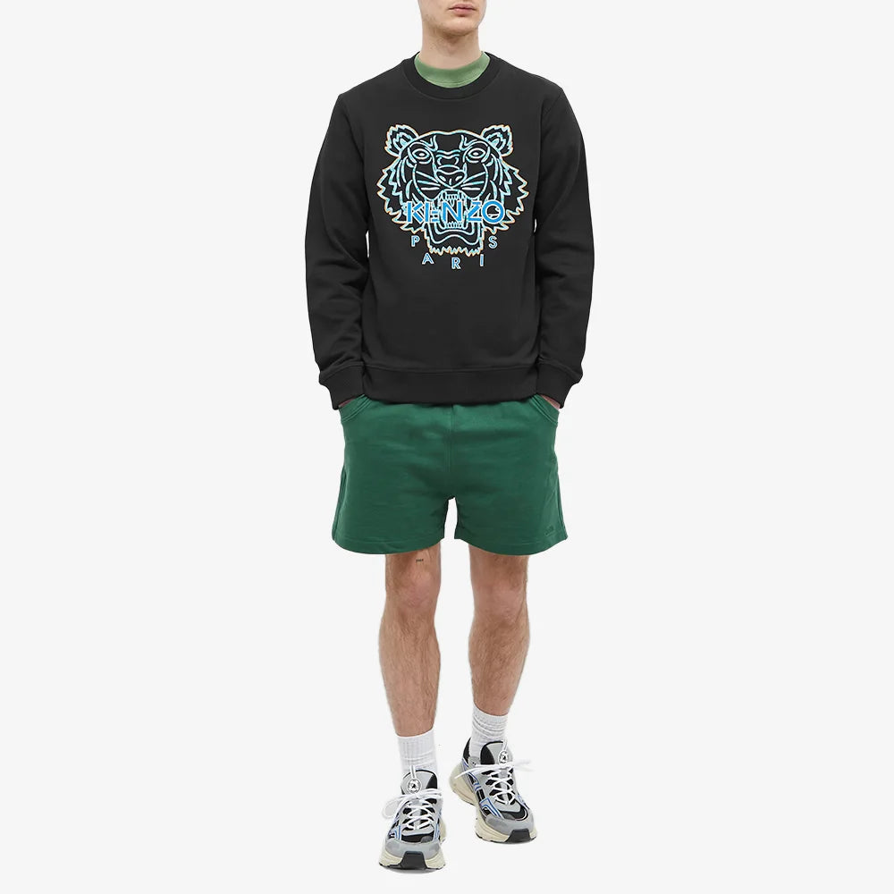 Kenzo Actua Summer Original Crew Sweat Black - Funky Insole