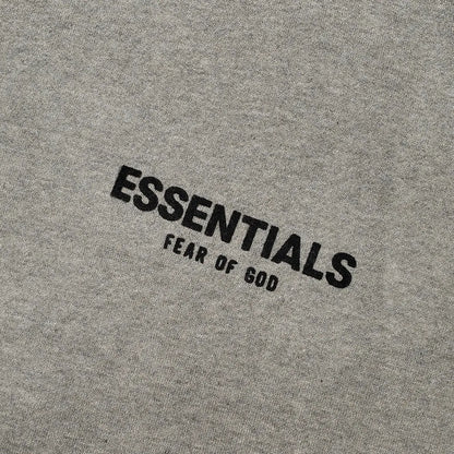 Fear of God Essentials Logo Crew Neck Sweat Dark Oatmeal - Funky Insole