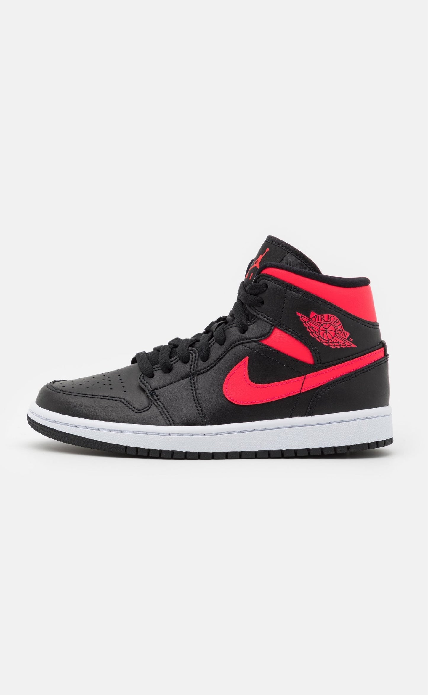 Jordan 1 Mid 'Black Siren Red' (Women's) - Funky Insole