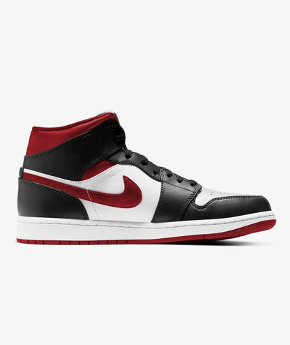 Jordan 1 Mid 'Gym Red Black White' - Funky Insole