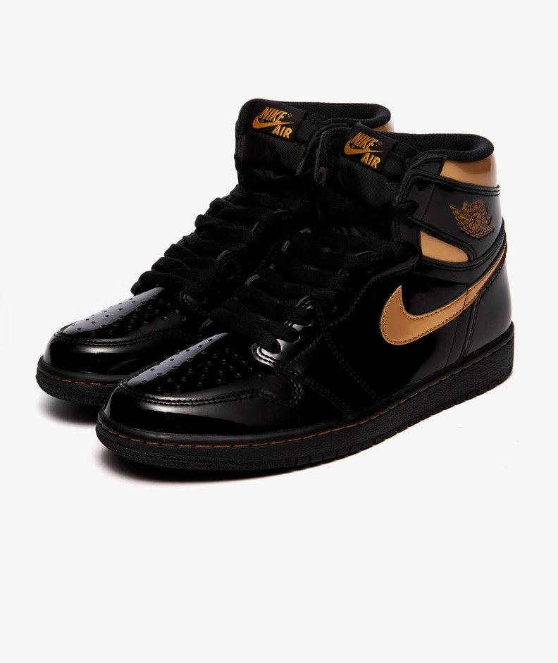 Jordan 1 Retro High 'Black Metallic Gold' (2020) - Funky Insole