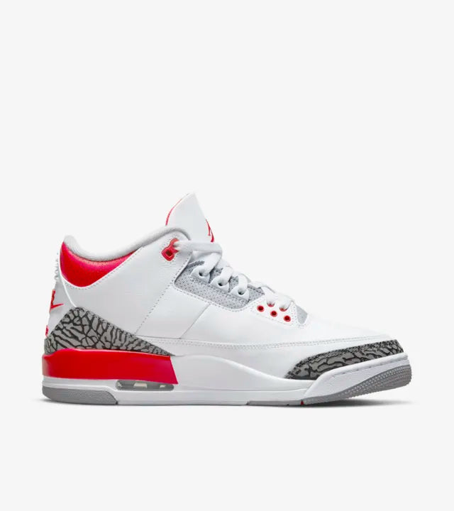 Jordan 3 Retro 'Fire Red' - Funky Insole