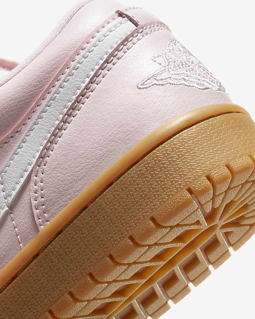 Jordan 1 Low 'Arctic Pink Gum' (Women's) - Funky Insole