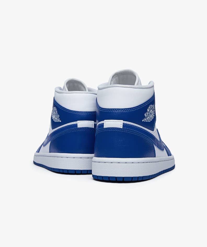 Jordan 1 Mid 'Kentucky Blue' (Women's) - Funky Insole