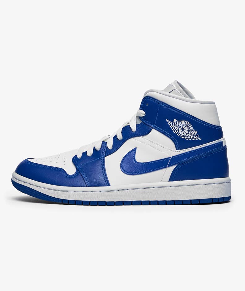 Jordan 1 Mid 'Kentucky Blue' (Women's) - Funky Insole