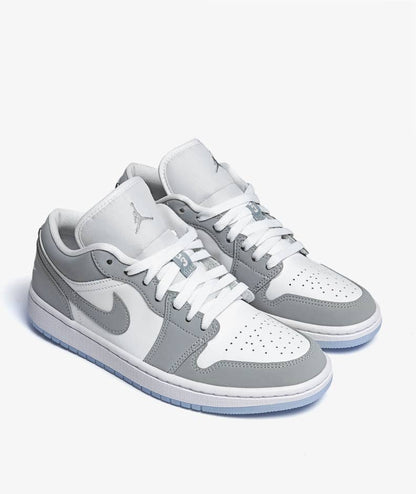 Jordan 1 Low 'Wolf Grey' (Women's) - Funky Insole