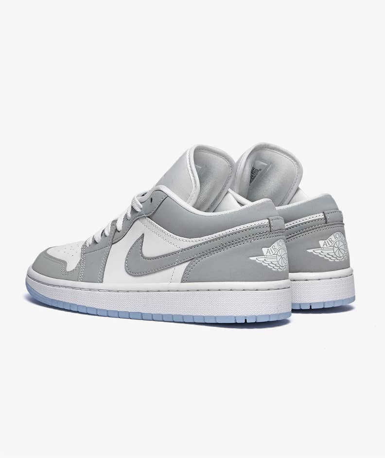 Jordan 1 Low 'Wolf Grey' (Women's) - Funky Insole