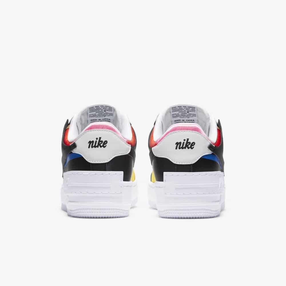 Nike Air Force 1 Shadow 'White Black Multi-Color (Women's)' - Funky Insole