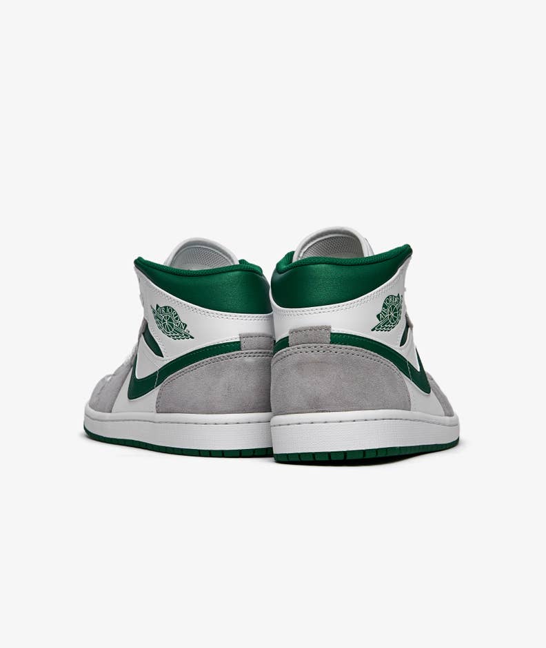 Jordan 1 Mid SE 'Grey Green' - Funky Insole