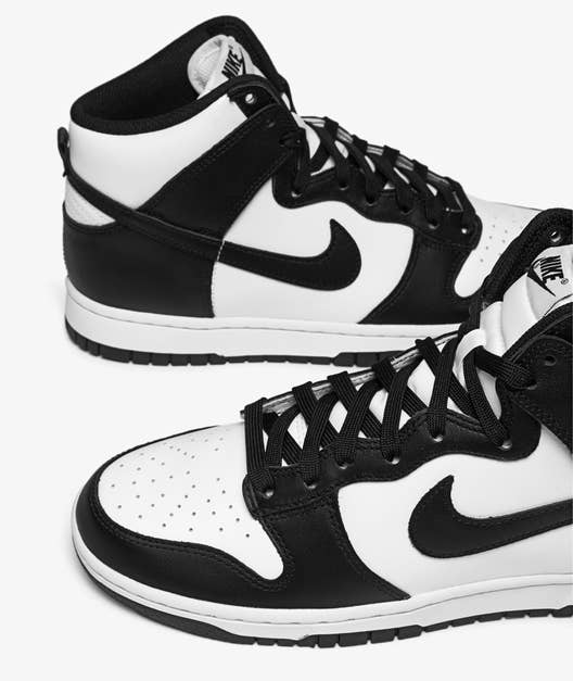 Nike Dunk High 'Black White' (2021) - Funky Insole