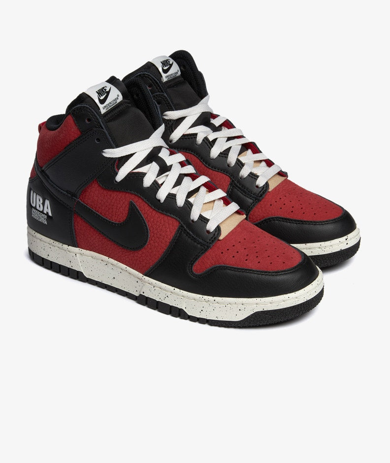 Nike Dunk High 1985 x UNDERCOVER 'Gym Red' - Funky Insole