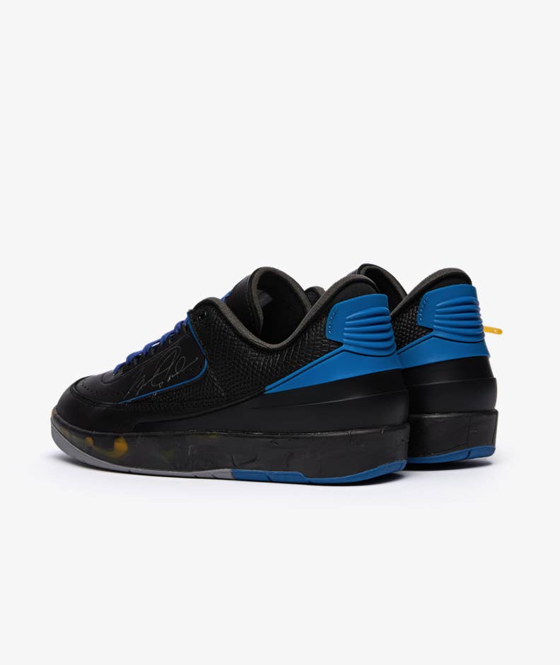 Jordan 2 Retro Low SP x Off-White 'Varsity Royal' - Funky Insole