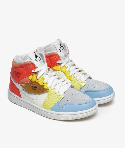 Jordan 1 Mid 'To My First Coach' (Women's) - Funky Insole