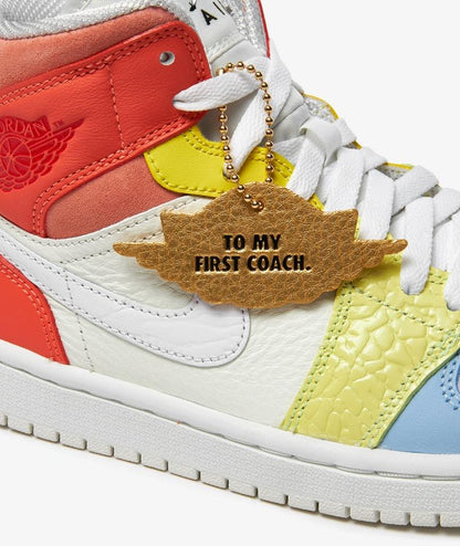 Jordan 1 Mid 'To My First Coach' (Women's) - Funky Insole