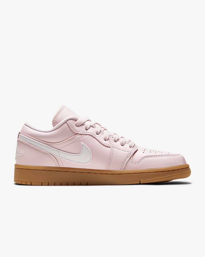 Jordan 1 Low 'Arctic Pink Gum' (Women's) - Funky Insole