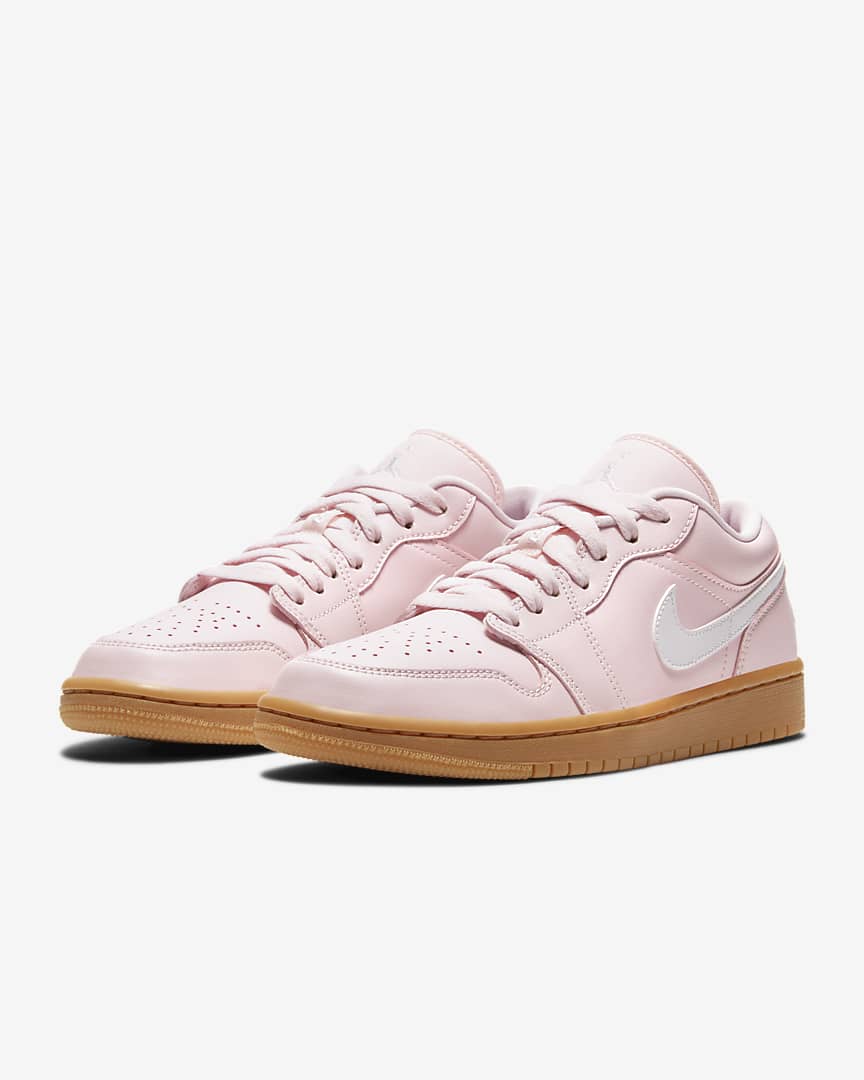 Jordan 1 Low 'Arctic Pink Gum' (Women's) - Funky Insole