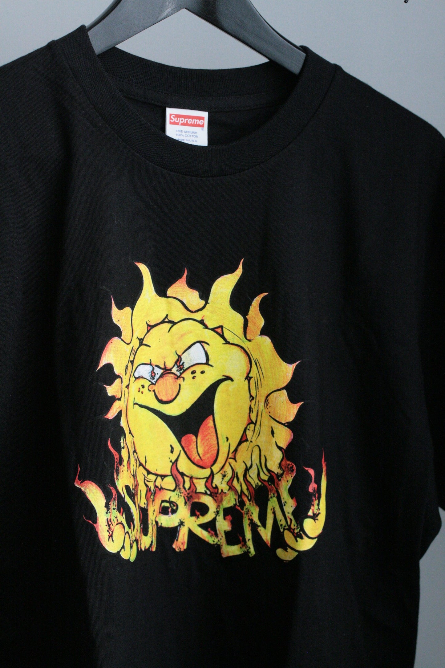 Supreme Sun Tee Black - Funky Insole