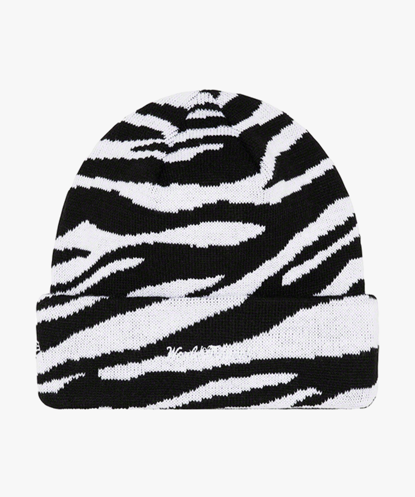 Supreme New Era Box Logo Beanie Zebra - Funky Insole