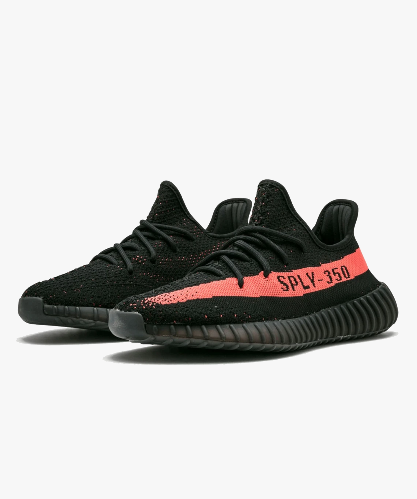 adidas YEEZY Boost 350 V2 'Core Black Red' - Funky Insole