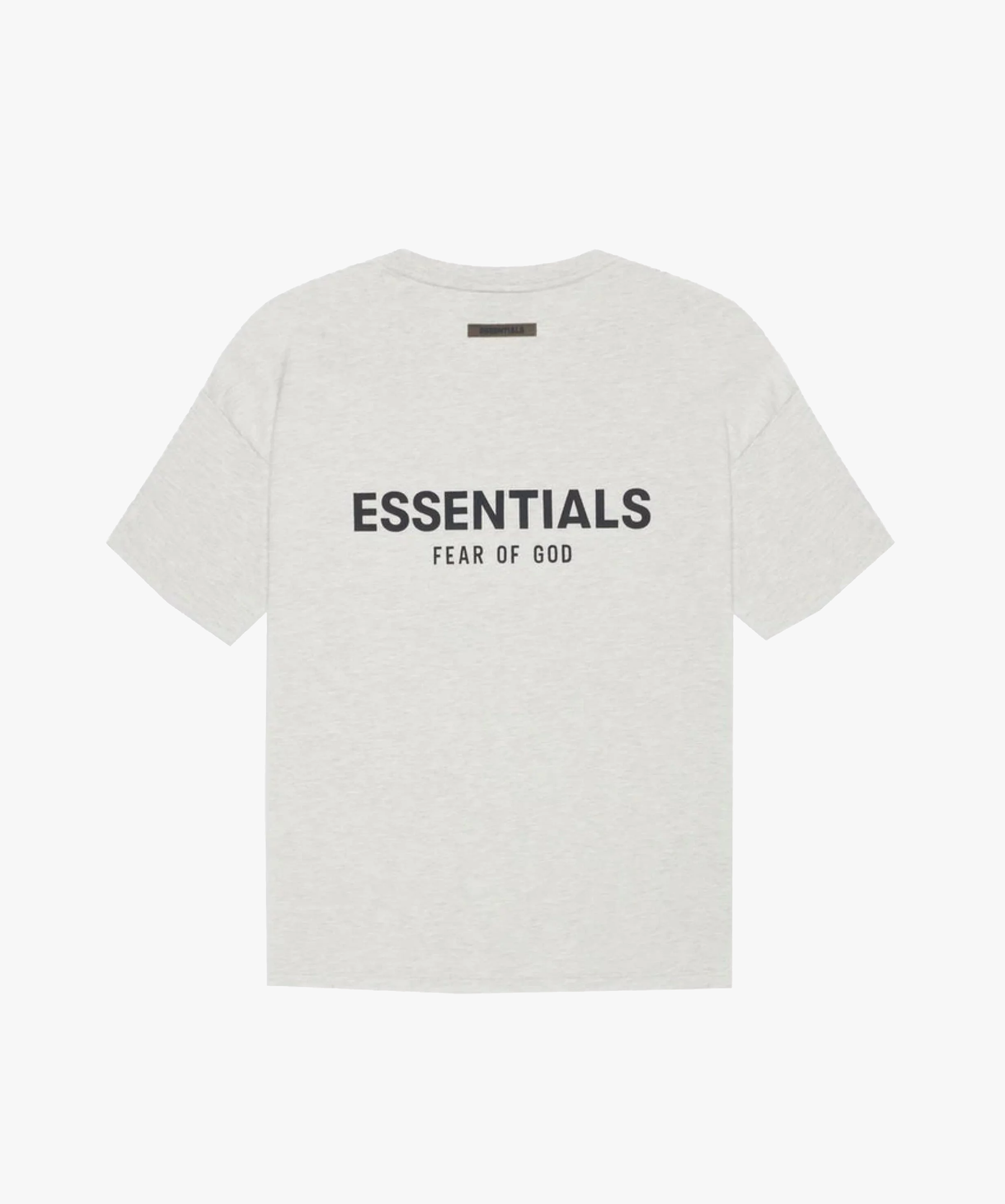 Fear of God Essentials Logo Tee Light Oatmeal - Funky Insole